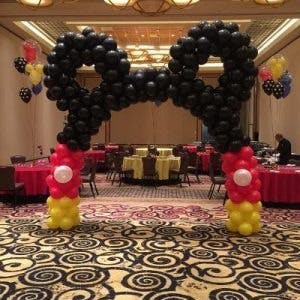 Mickey Mouse Balloon Arch